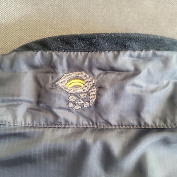 Mountain Hardwear Medium Fleece Lined Shell Jacket Conduit SL Charcoal XL - Picture 6 of 6